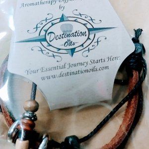 Versatile Brown Diffuser Bracelet